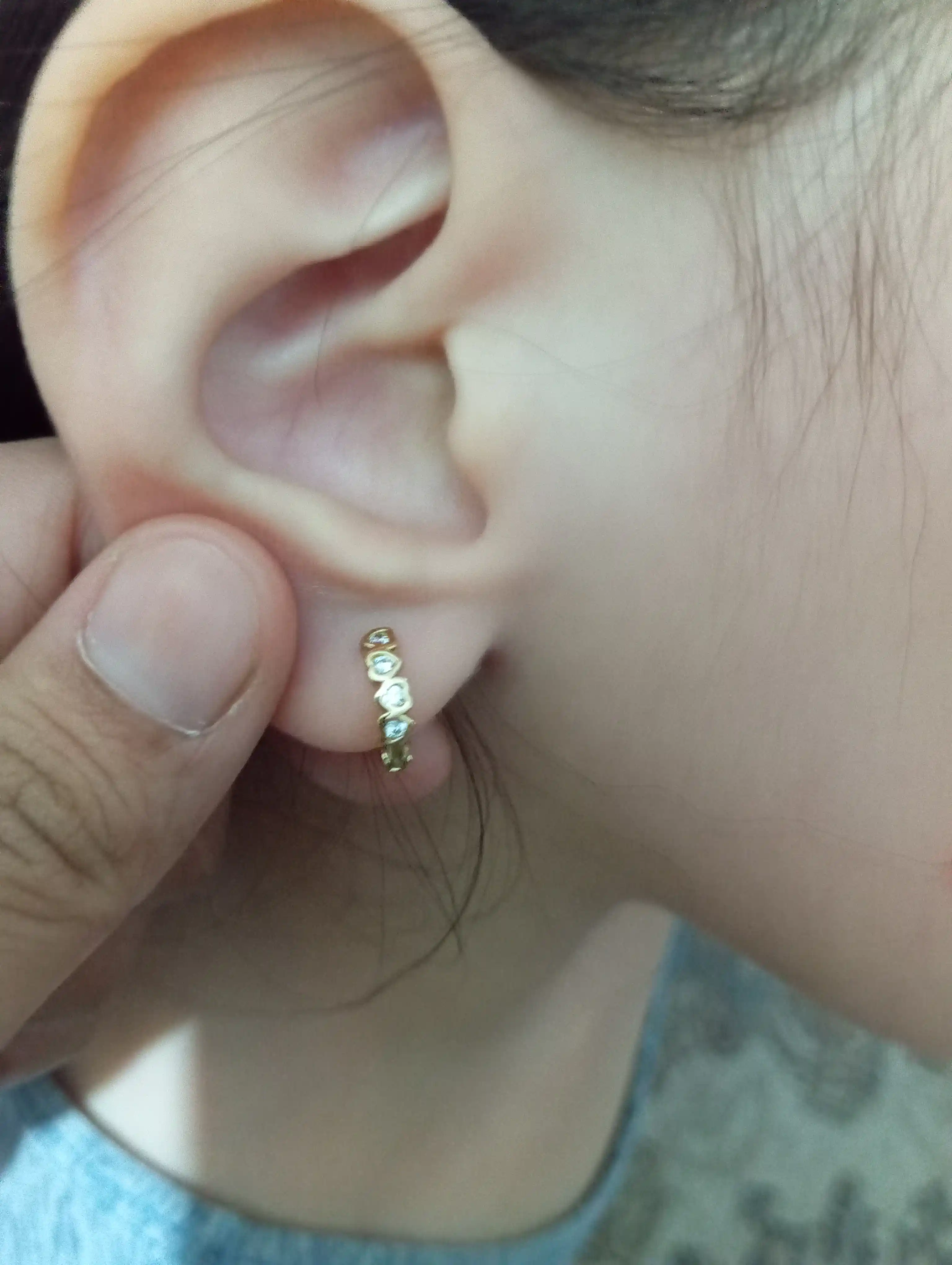 Маленькие серьги из медицинской стали Xuping