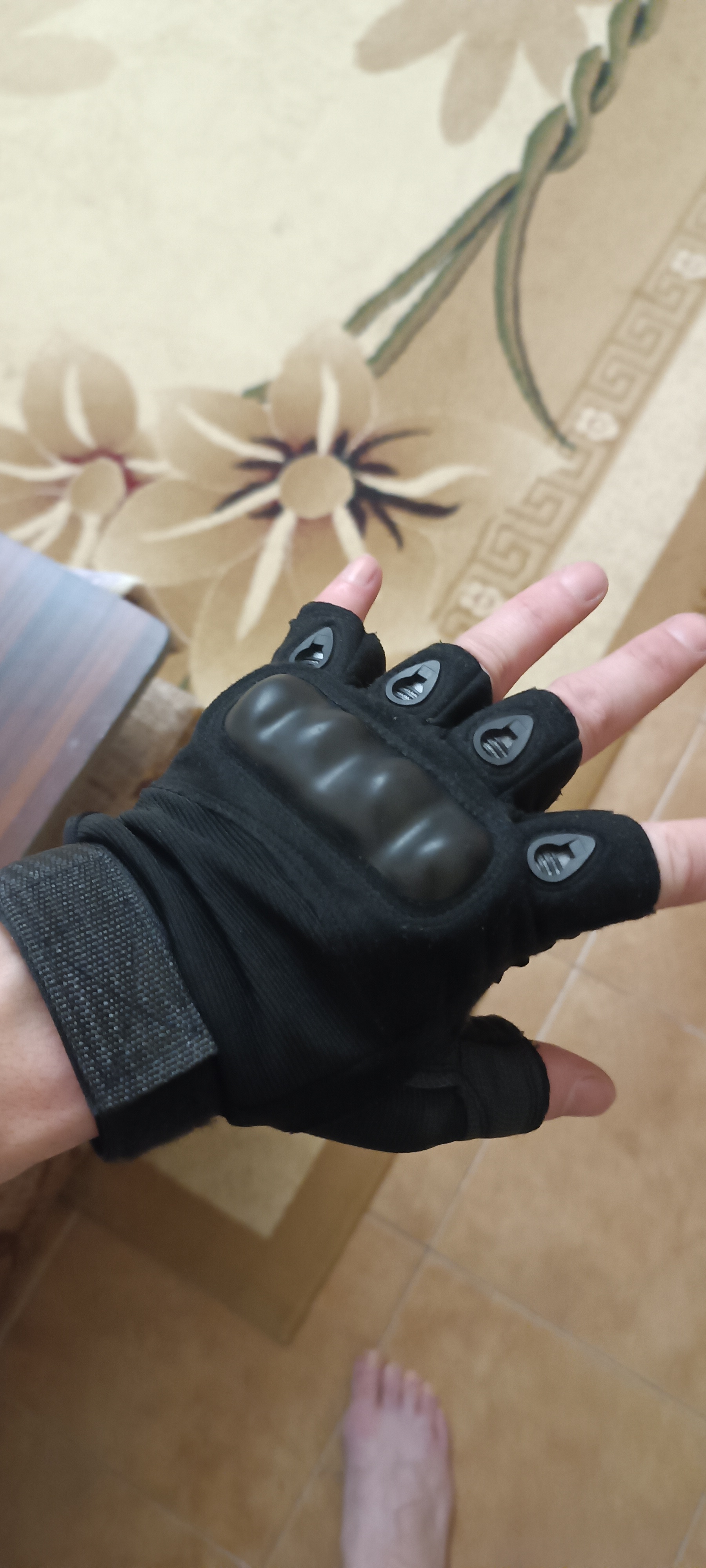 Тактические перчатки Tactical Pro с защитными вставками, вентиляцией и усиленной липучкой