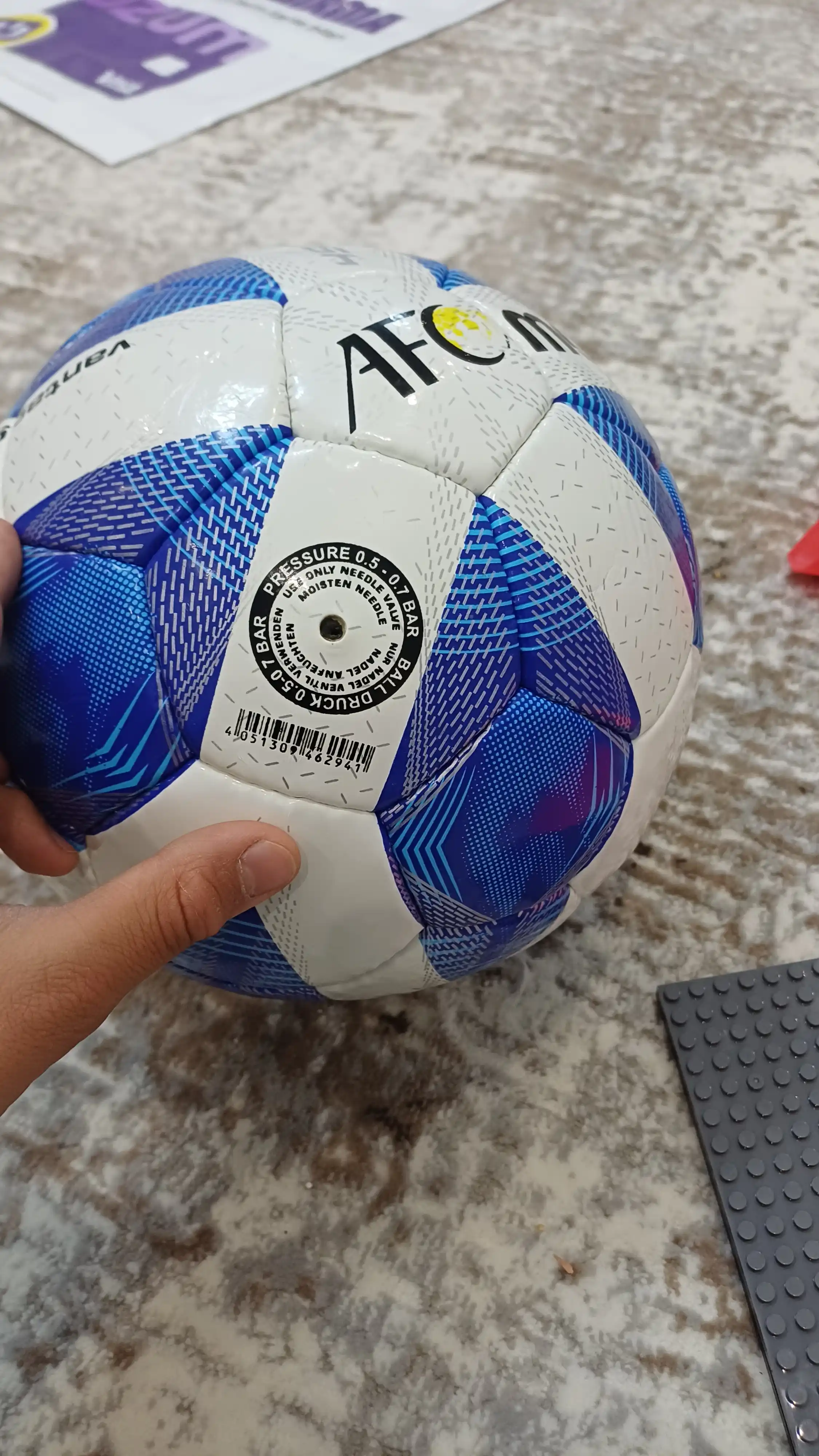 Molten professional futbol to'pi, 5-o'lcham