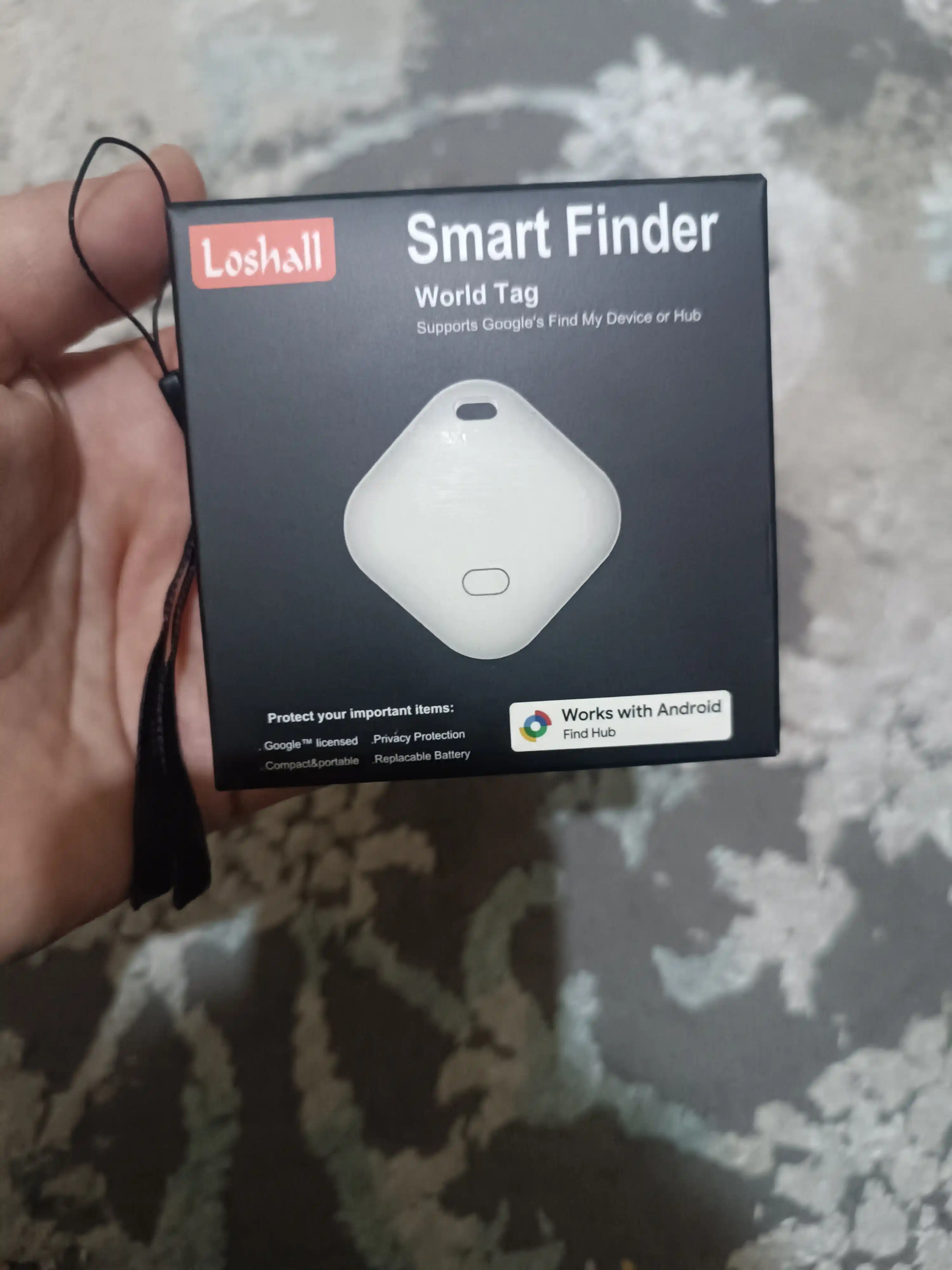 Smart GPS Tag – умный Bluetooth-трекер, для поиска вещей Android Find Hub