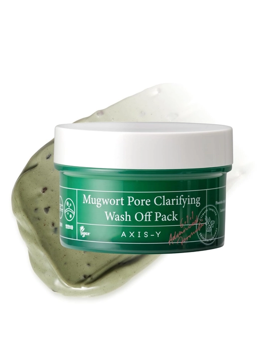 Yuzni qora nuqtalardan tozalovchi AXIS-Y Mugwort Pore loysimon niqobi, 100 ml
