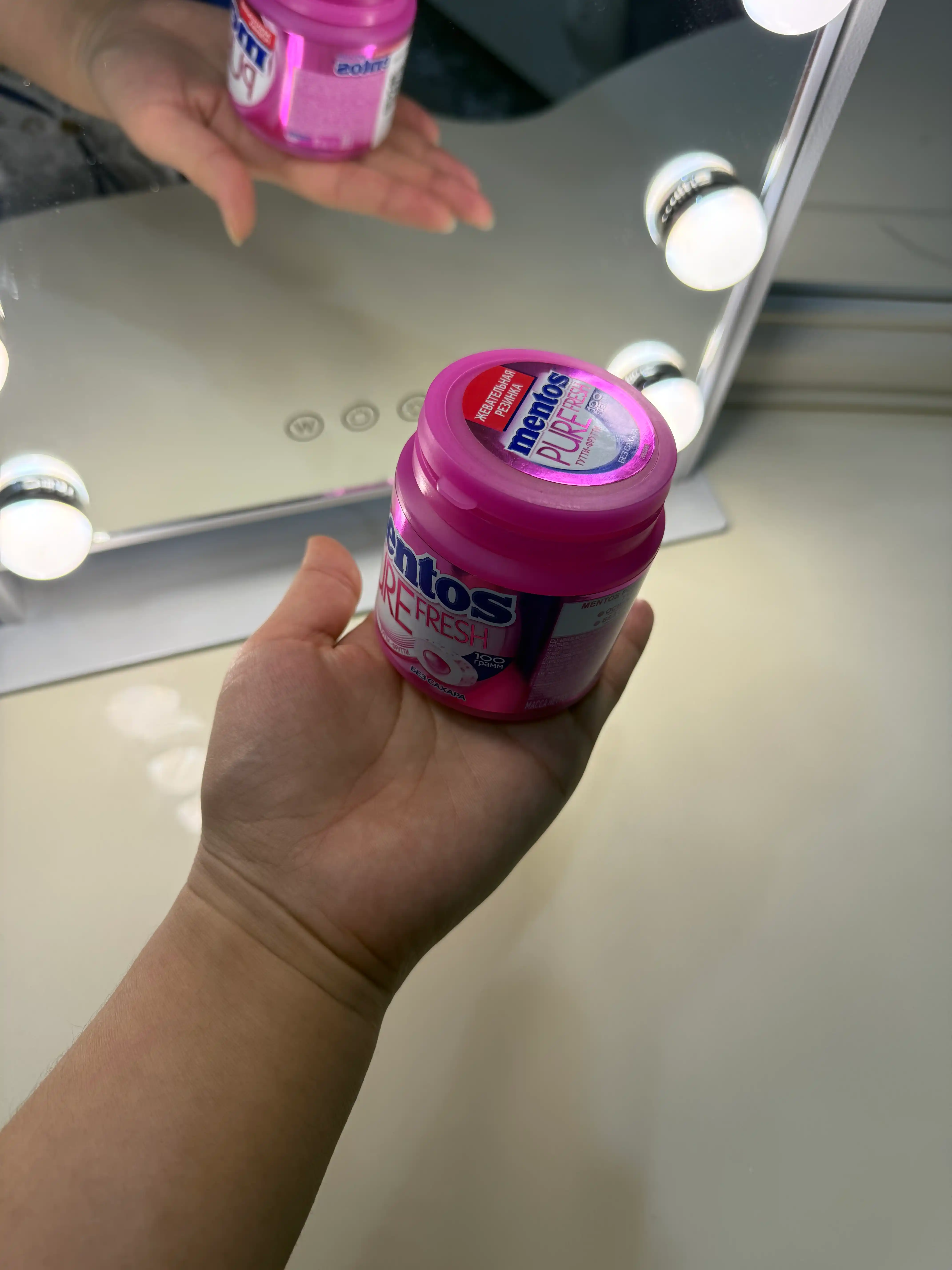 Chaynash saqich Mentos Pure Fresh Tutti-Frutti, 100 g