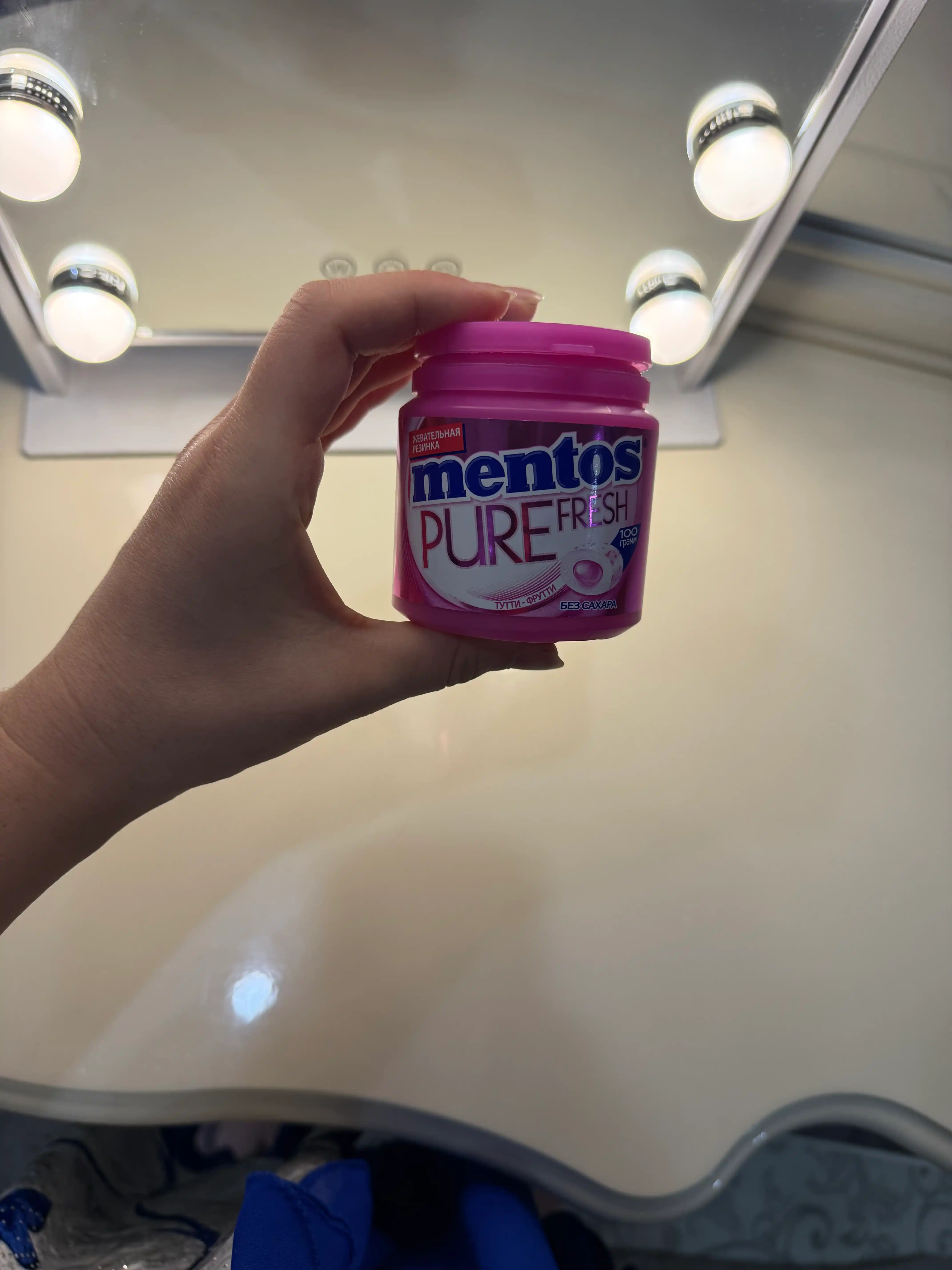 Chaynash saqich Mentos Pure Fresh Tutti-Frutti, 100 g