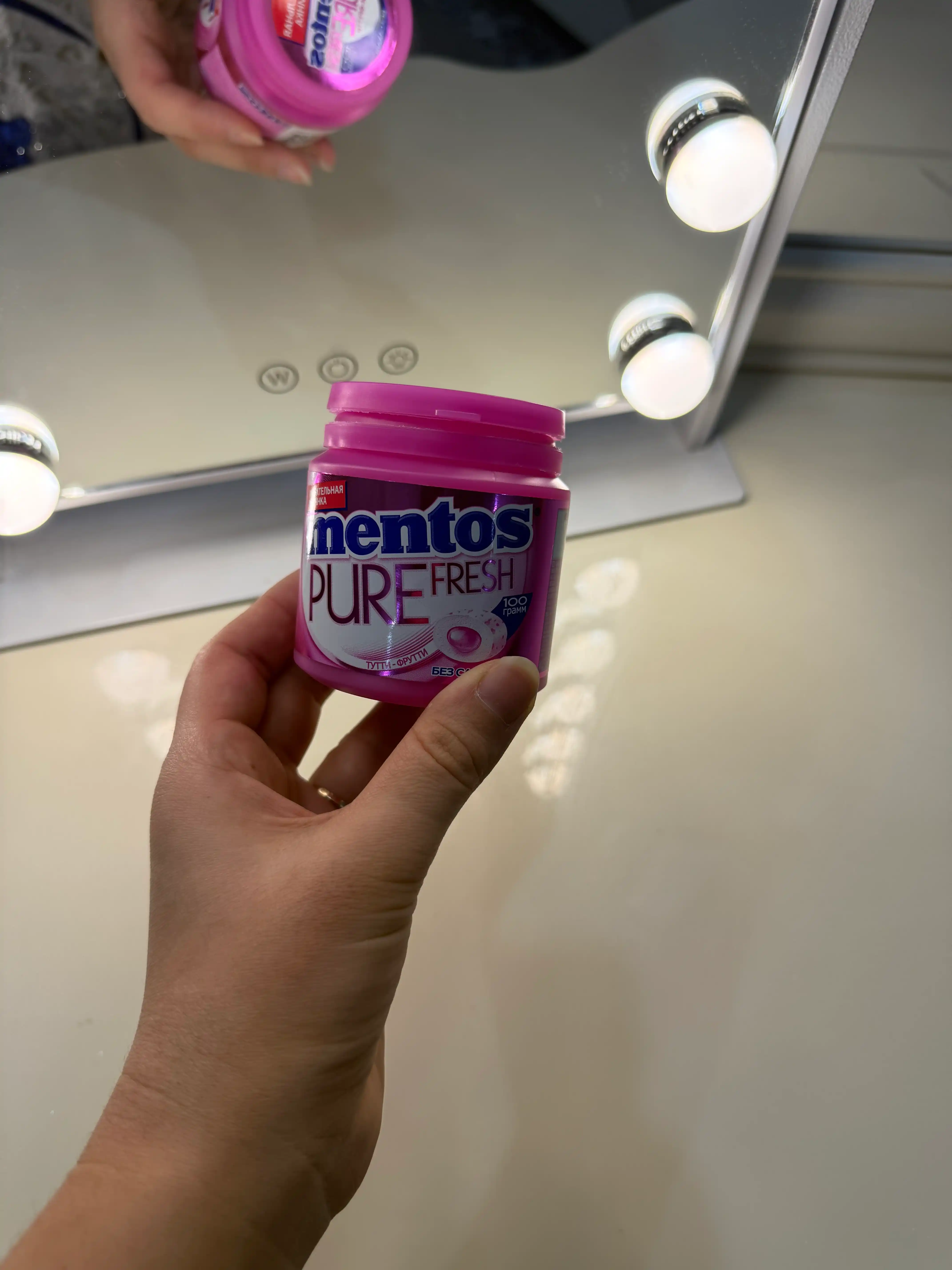 Chaynash saqich Mentos Pure Fresh Tutti-Frutti, 100 g