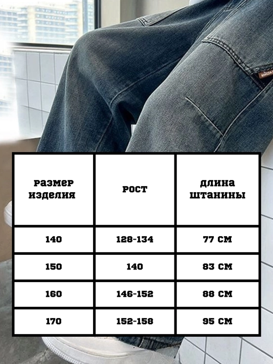 Стильные широкие джинсы в современном streetwear-стиле — выбор для повседневного образа