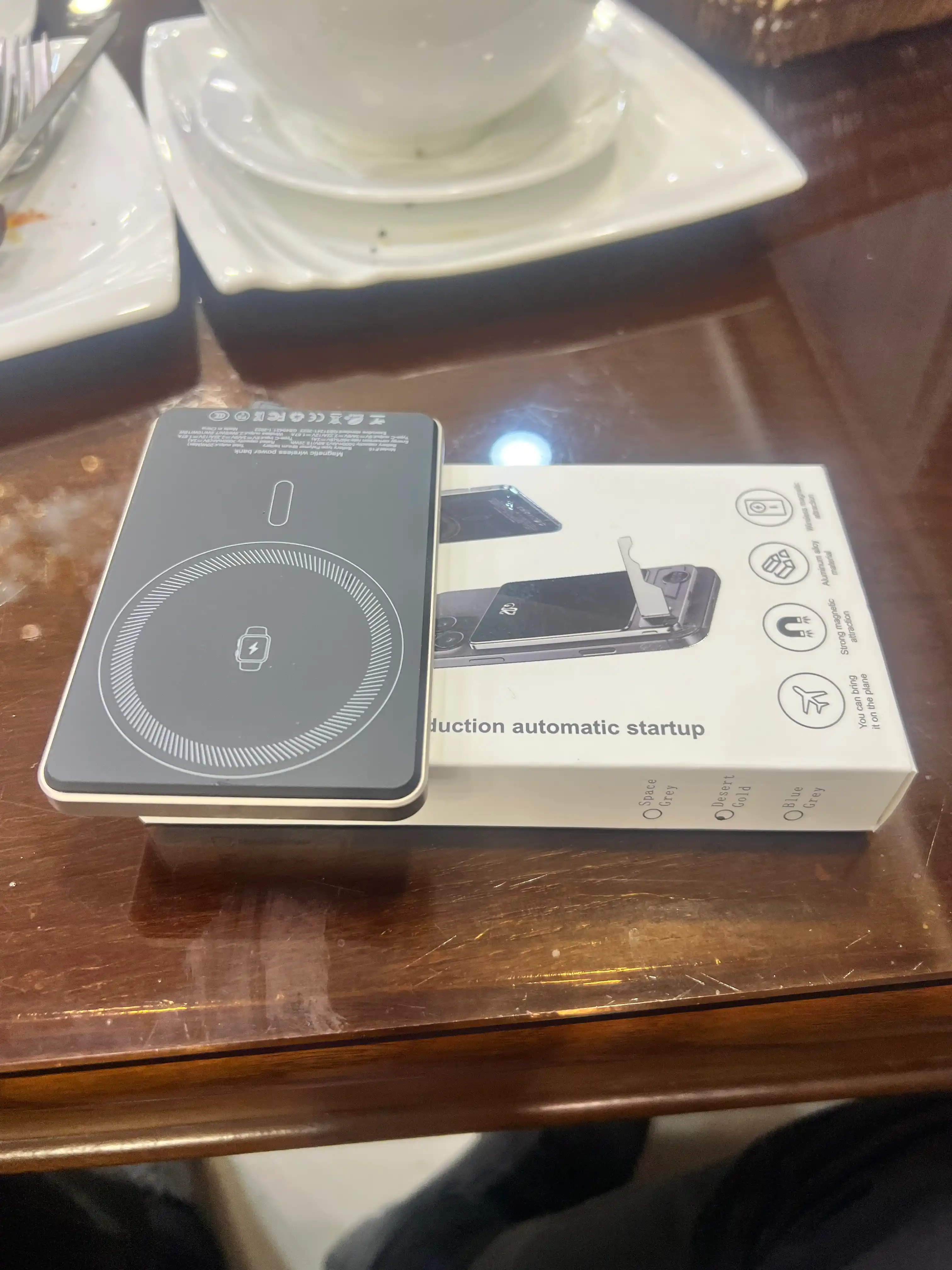 MagSafe uchun ultra yupqa 10000 mA/soat tashqi batareya