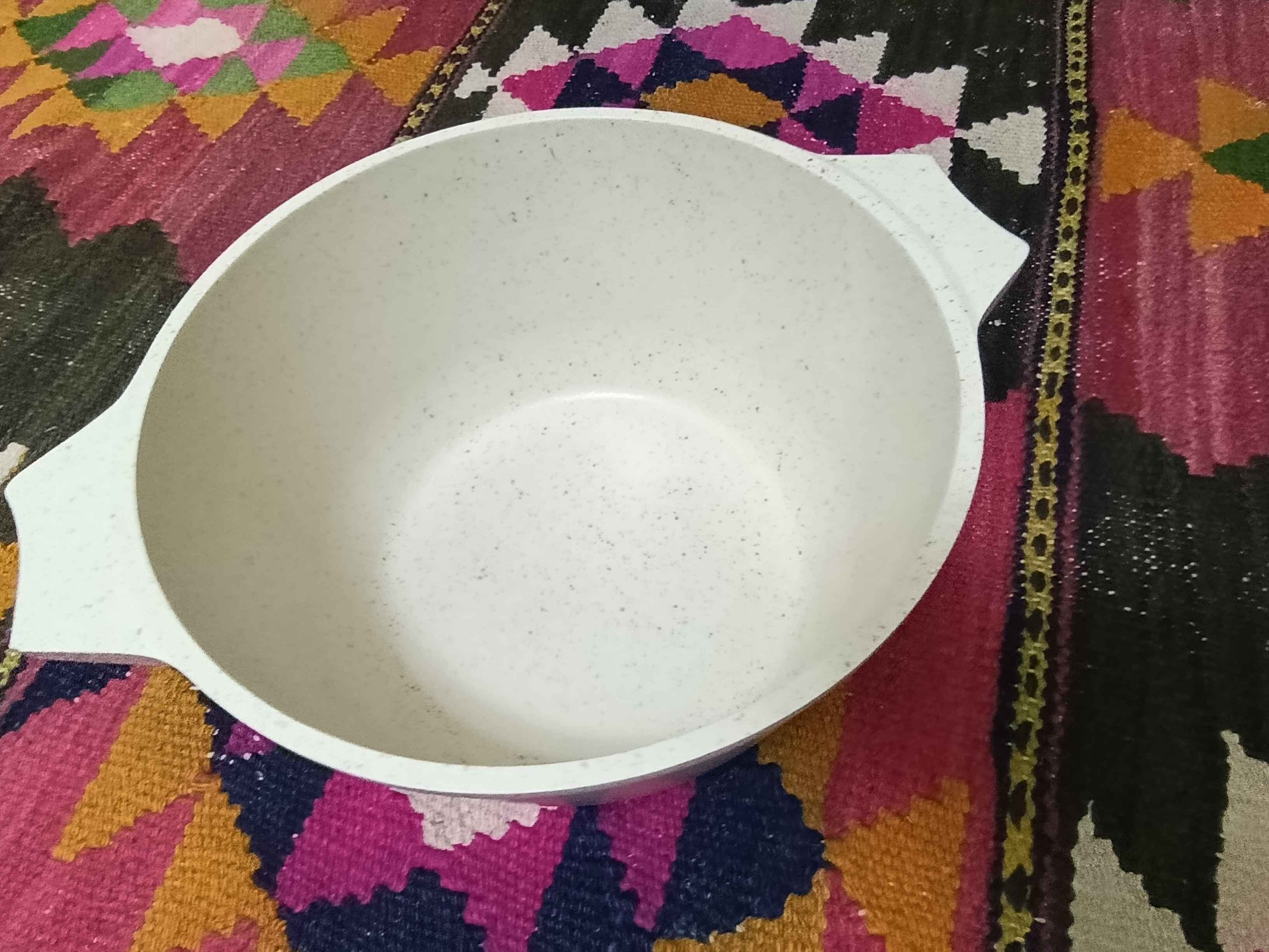 Qozon Yopishmaydigan granit, qopqog'li O.M.S 15022 (+induksion)