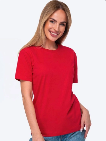 Женская футболка, OVERSIZE, с принтом, 100% хлопок — MYSHOOP-OVER-КРАСН-XL