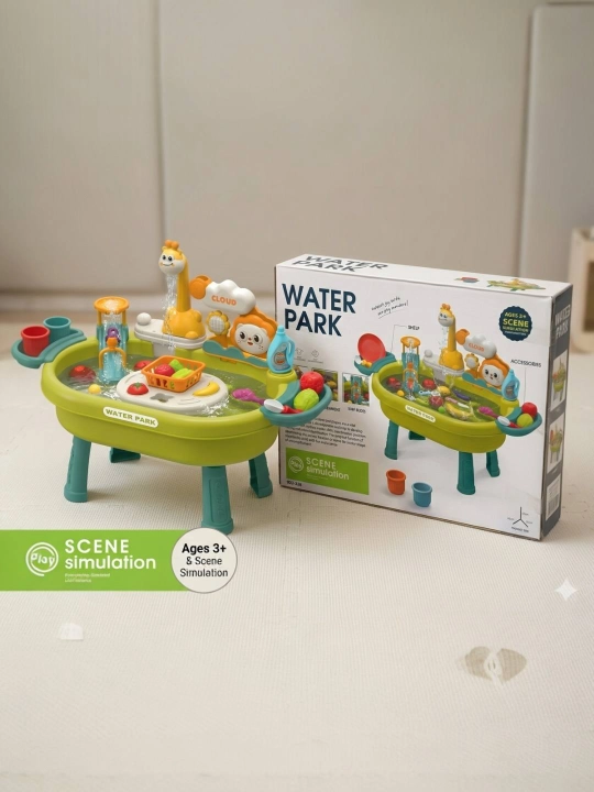 Bolalar uchun interaktiv suvli o‘yin stoli "Water Park"