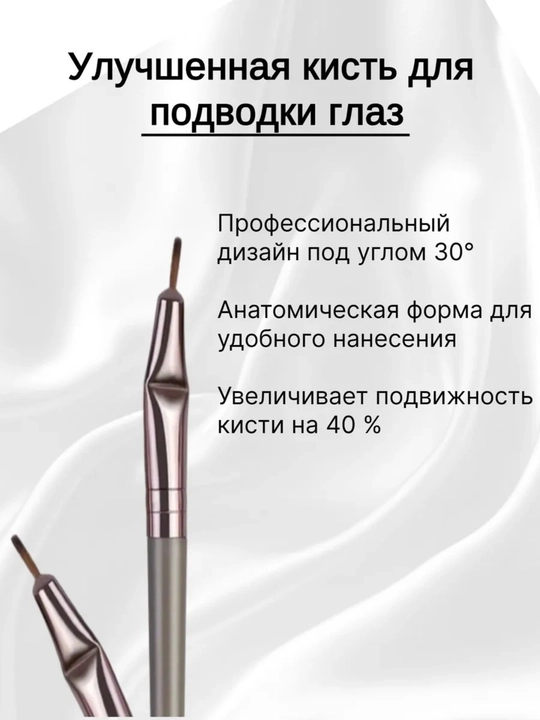 Набор кистей и спонж-губки для макияжа, набор из 33 штук (меховая косметичка в подарок)
