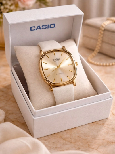 Часы женские — CHASS-CASIO-БЕЛЫЙ