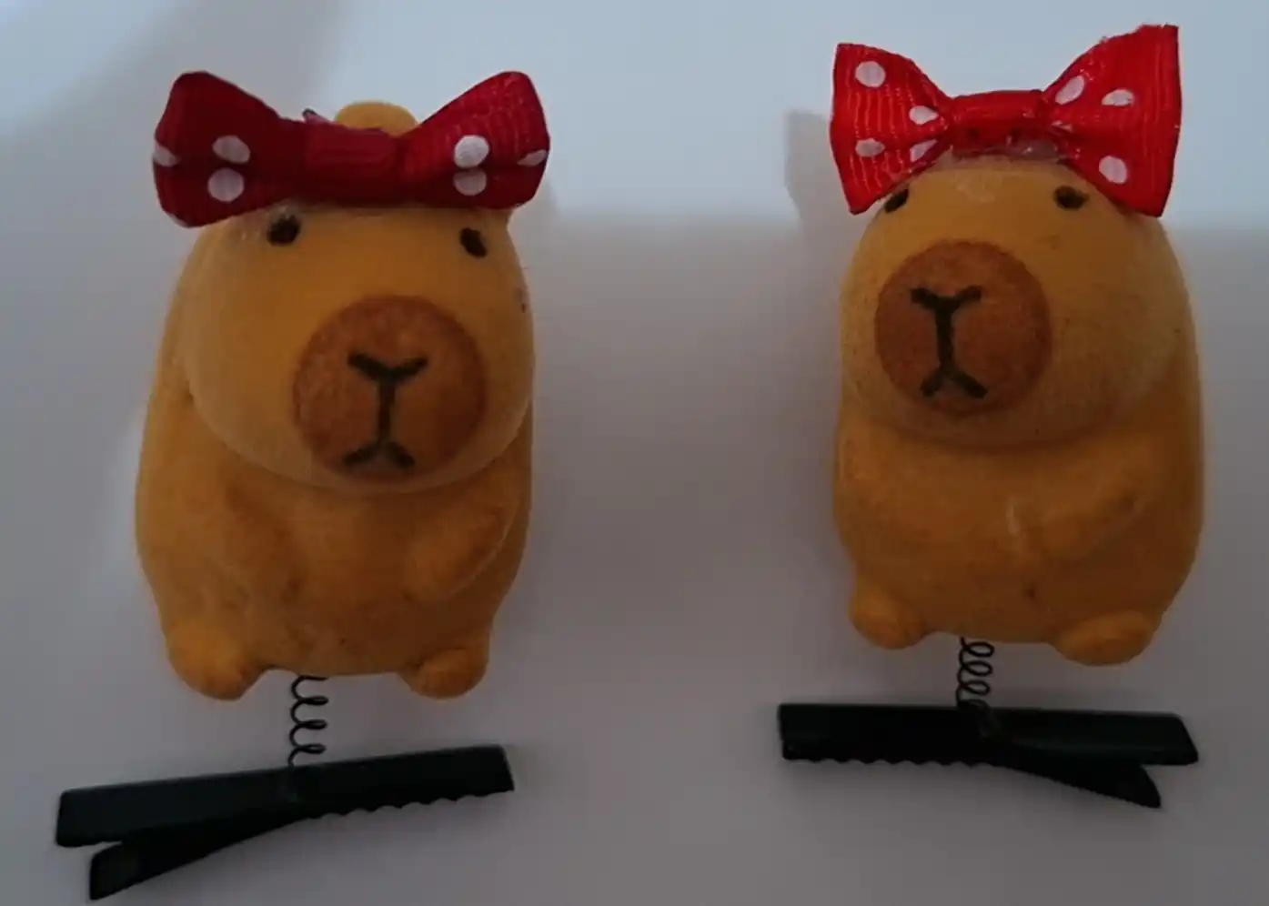 Soch uchun prujinali qisqich "Spring Hair Clip",mushukcha, Labubu, yurakcha,qisqichlar