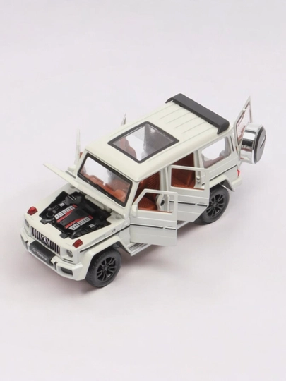 Mercedes-Benz G63 AMG Gelik 10 см – Инерционная игрушечная машина — NFX-GELENDVAGEN-БЕЛЫЙ