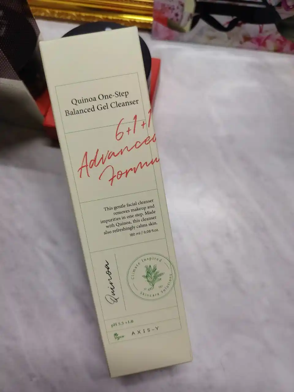 Пилинг-гель для умывания лица AXIS-Y Quinoa One Step Balanced Gel Cleanser