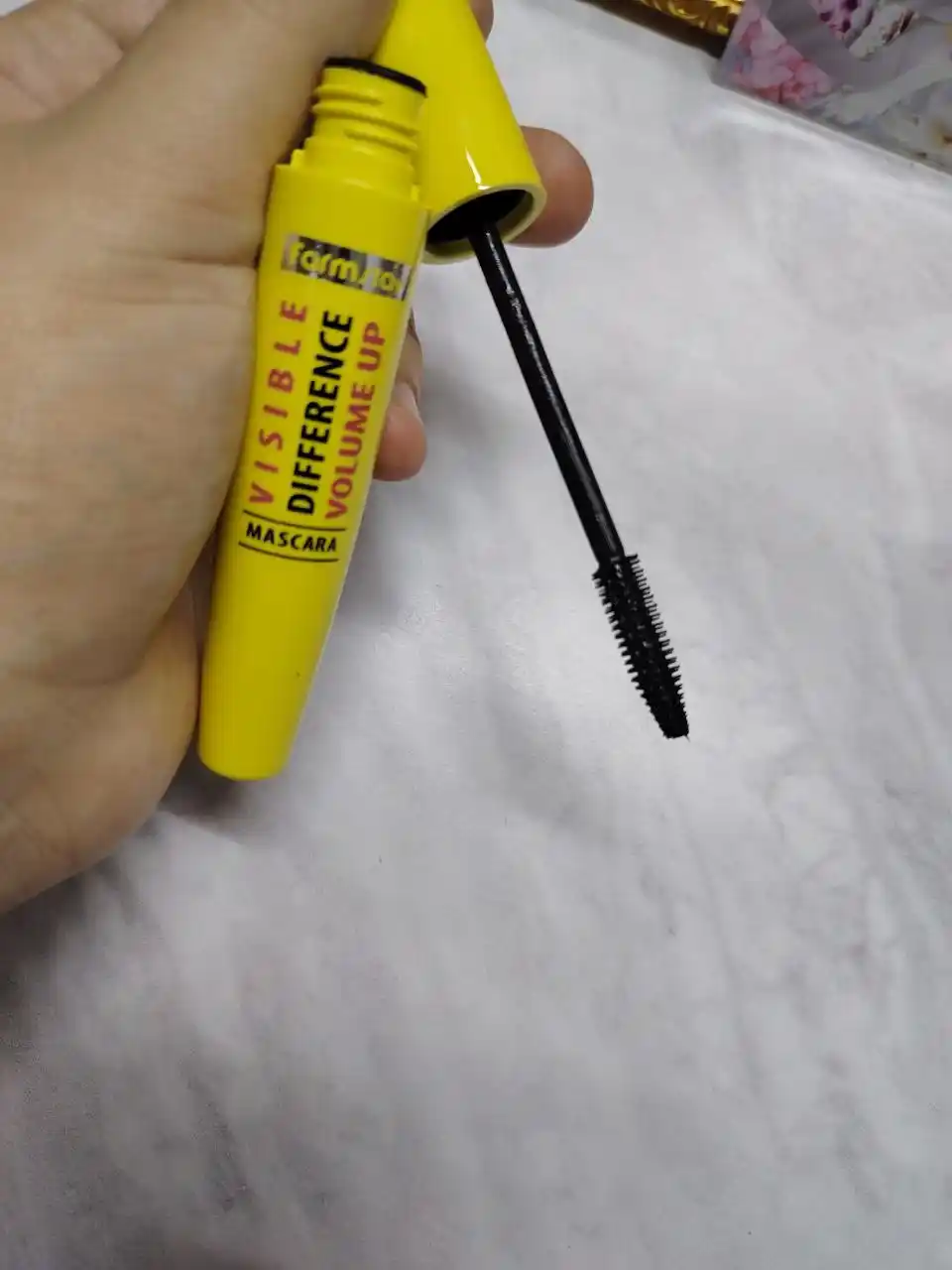 Водостойкая тушь для ресниц, с коллагеном, 2 в 1, Farm Stay Gold Collagen Dual Volume