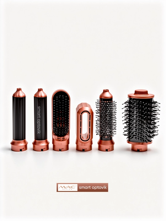Фен-стайлер MAC Styler 6/1, профессиональный, 6 насадок, 4 режима работы