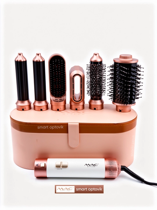 Фен-стайлер MAC Styler 6/1, профессиональный, 6 насадок, 4 режима работы