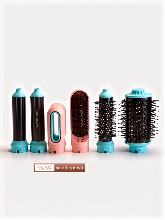 Фен-стайлер MAC Styler 6/1, профессиональный, 6 насадок, 4 режима работы