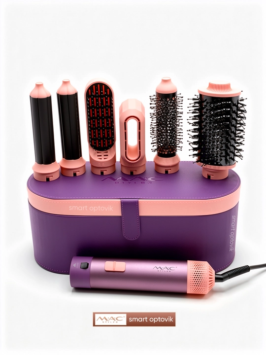 Фен-стайлер MAC Styler 6/1, профессиональный, 6 насадок, 4 режима работы