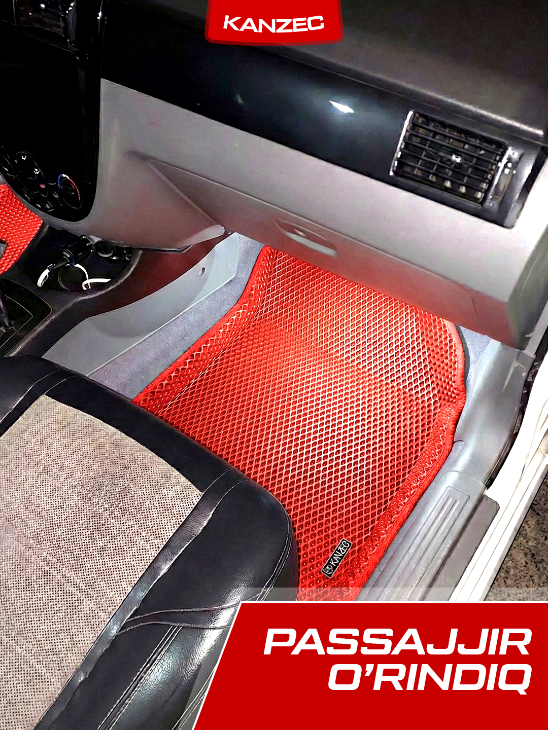 Автомобильные коврики "EVO POLIK CHAMPION - KANZEC", Cobalt, Spark, Nexia 3, Lacetti, Onix