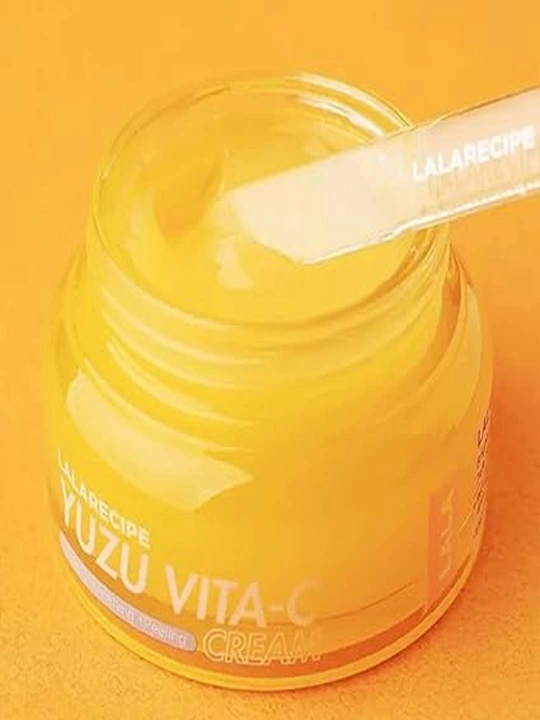 Lalarecipe Yuzu Vita-C krem — tiniqlashtiruvchi va namlantiruvchi vitaminli parvarish
