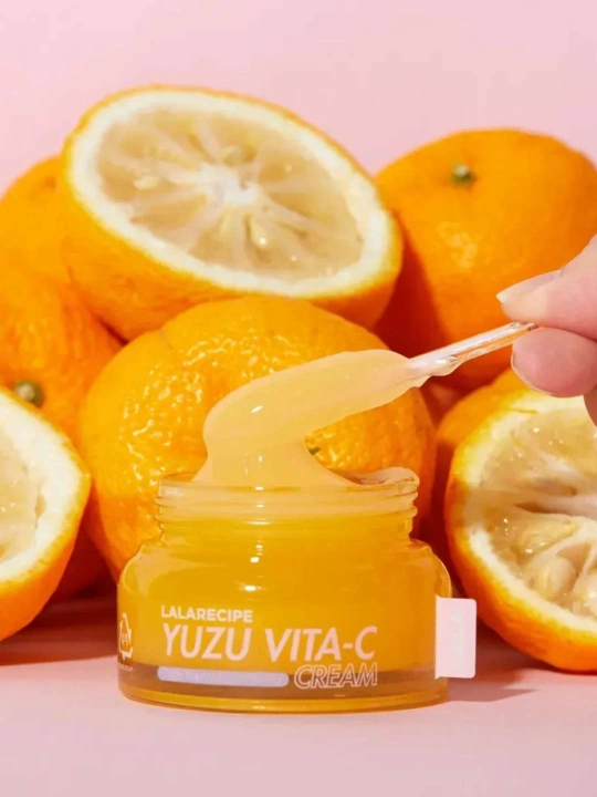 Lalarecipe Yuzu Vita-C krem — tiniqlashtiruvchi va namlantiruvchi vitaminli parvarish