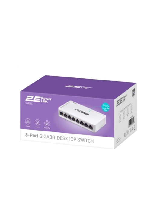 Коммутатор 2E PowerLink SF108C - 