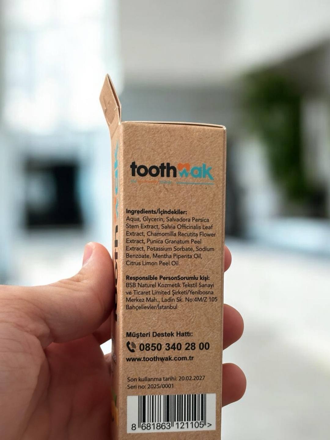 Toothwak спрей для полости рта с мисваком – освежение дыхания и уменьшение запаха