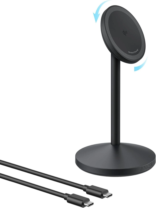 Maggo 15W MagSafe магнитная беспроводная зарядка с подставкой USB-C