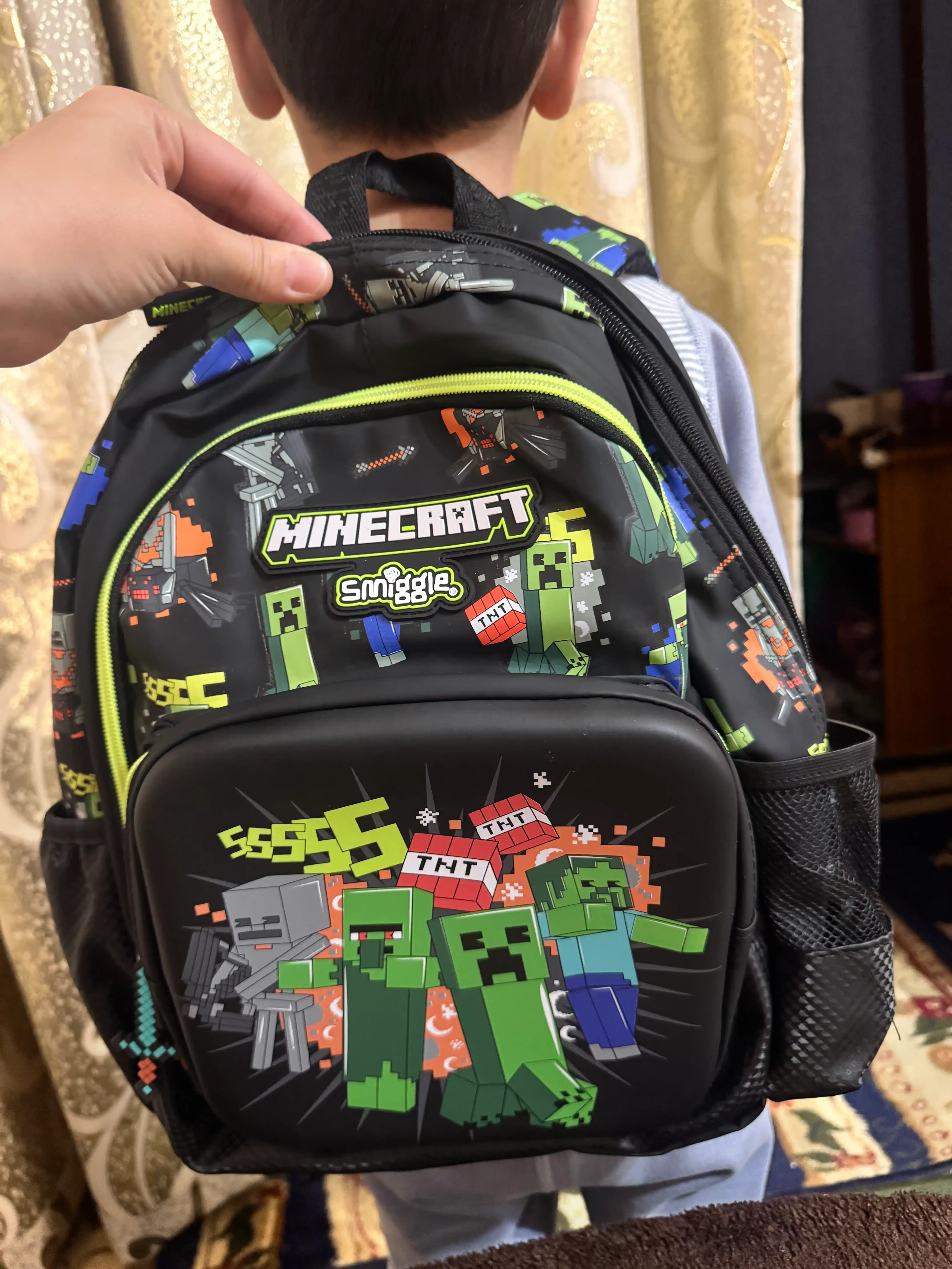 Smiggle maktab va bog'cha ryukzagi, sayr va sayohatlar uchun, 7-14 yoshgacha