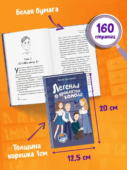 Команда ИКС. Легенда о проклятом комоде (#5). Детектив