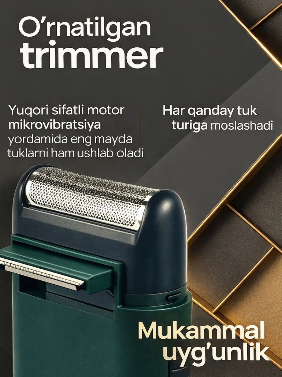 Ustara Razor Soch va soqol oladigan mashinka, elektr ustara, eletrobritva, CRONIER ...