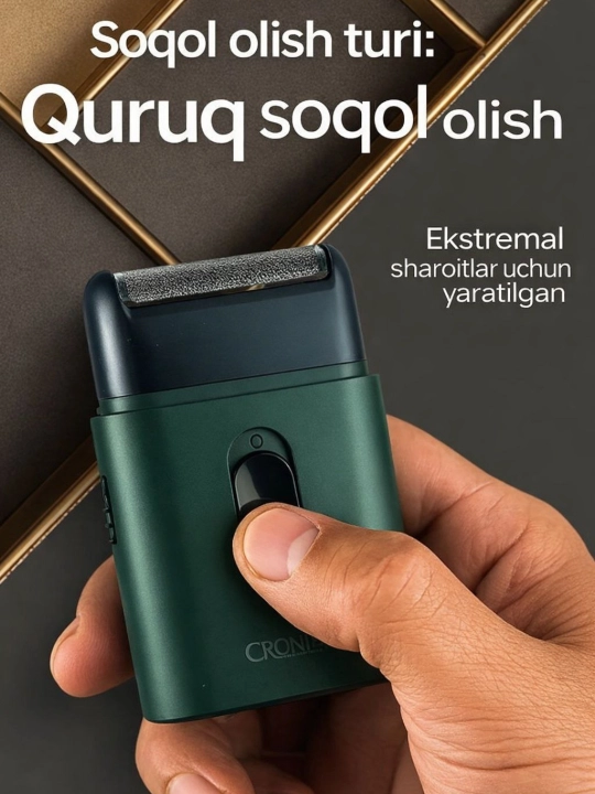 Soch va soqol oladigan mashinka, elektr ustara, eletrobritva, CRONIER, soqol sheyver