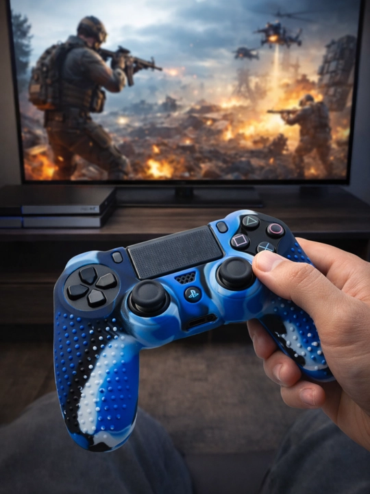 Чехол силиконовый для джойстика геймпада консоли PS4