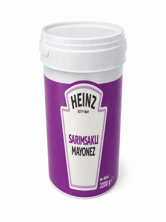 HEINZ, майонез с чесноком, 3200 г - 