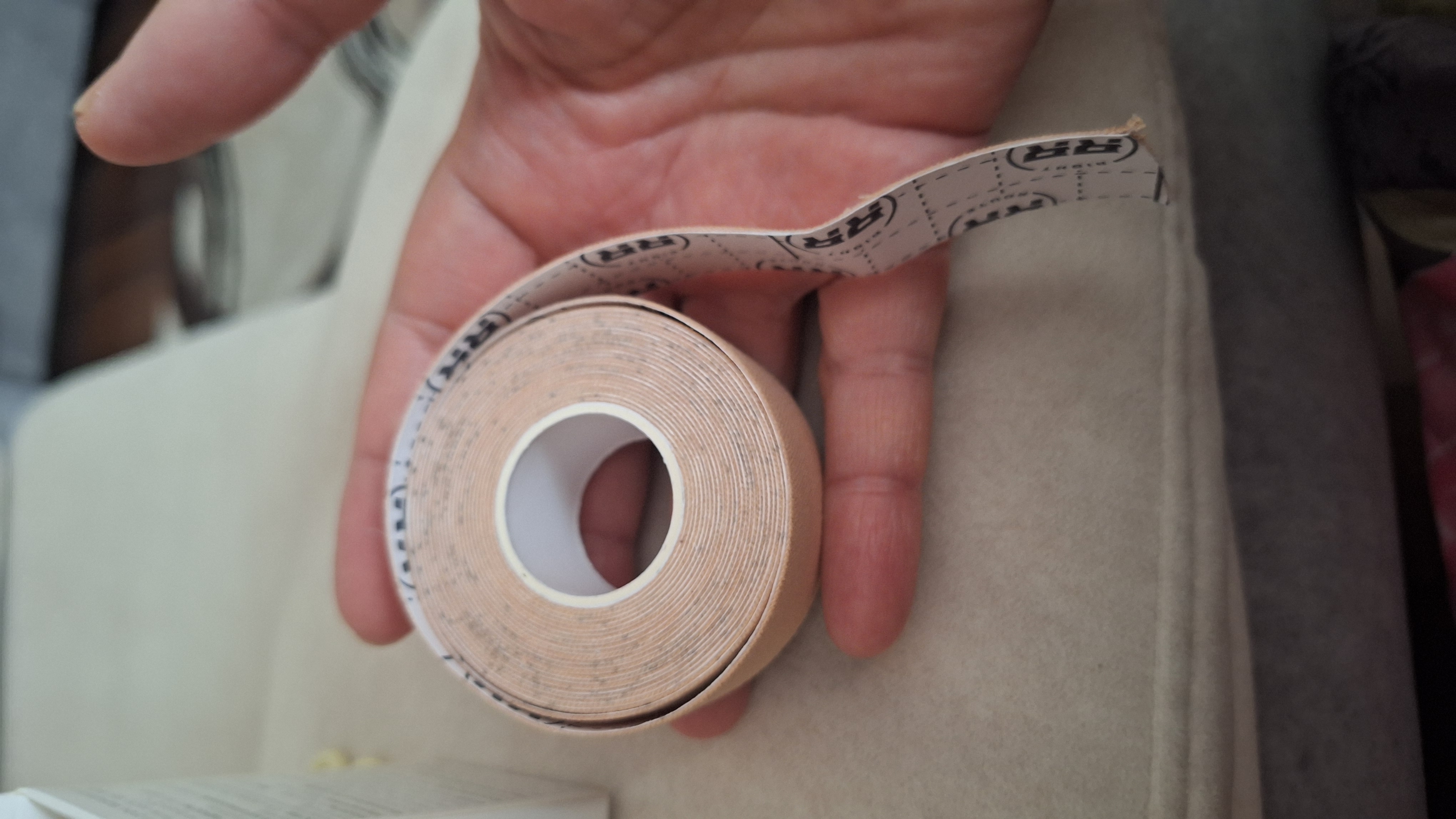 Kinesio тейп, лента для лица и тела, против морщин, пластырь спортивный, хлопок, 2 шт