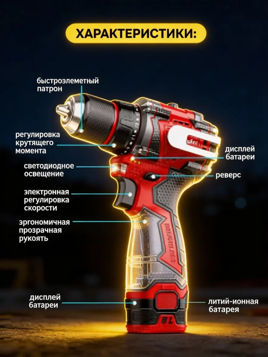 Milwaukee 48V akkumulyatorli shurup buragich, brushless, simsiz drel