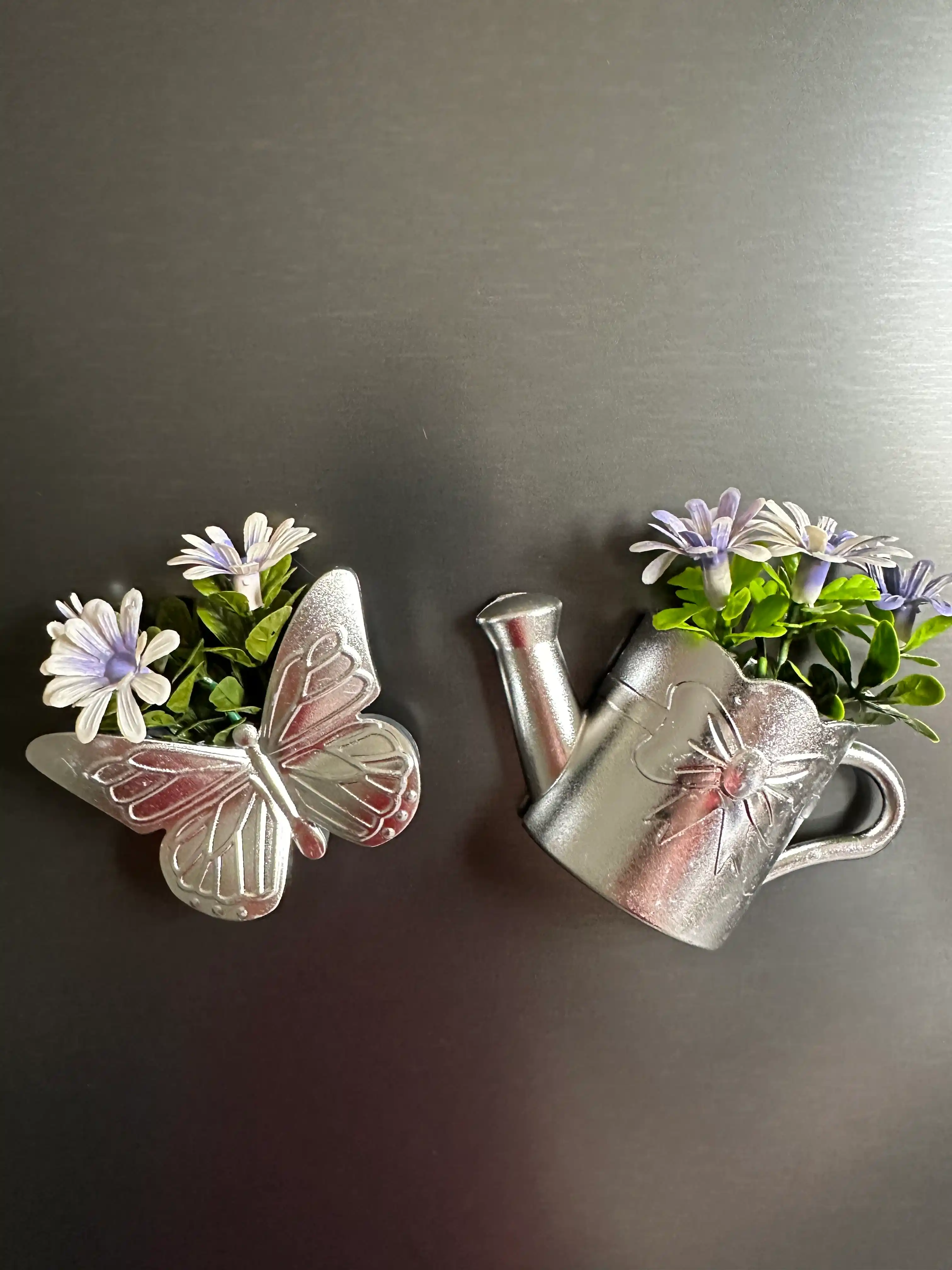 Mini-gullar bilan muzlatgich uchun kaspo magnitlari