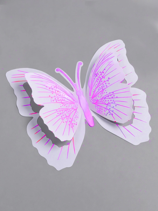 Interyer 3D/5D Kapalak stiker uy dekor hajmli yaltiroq