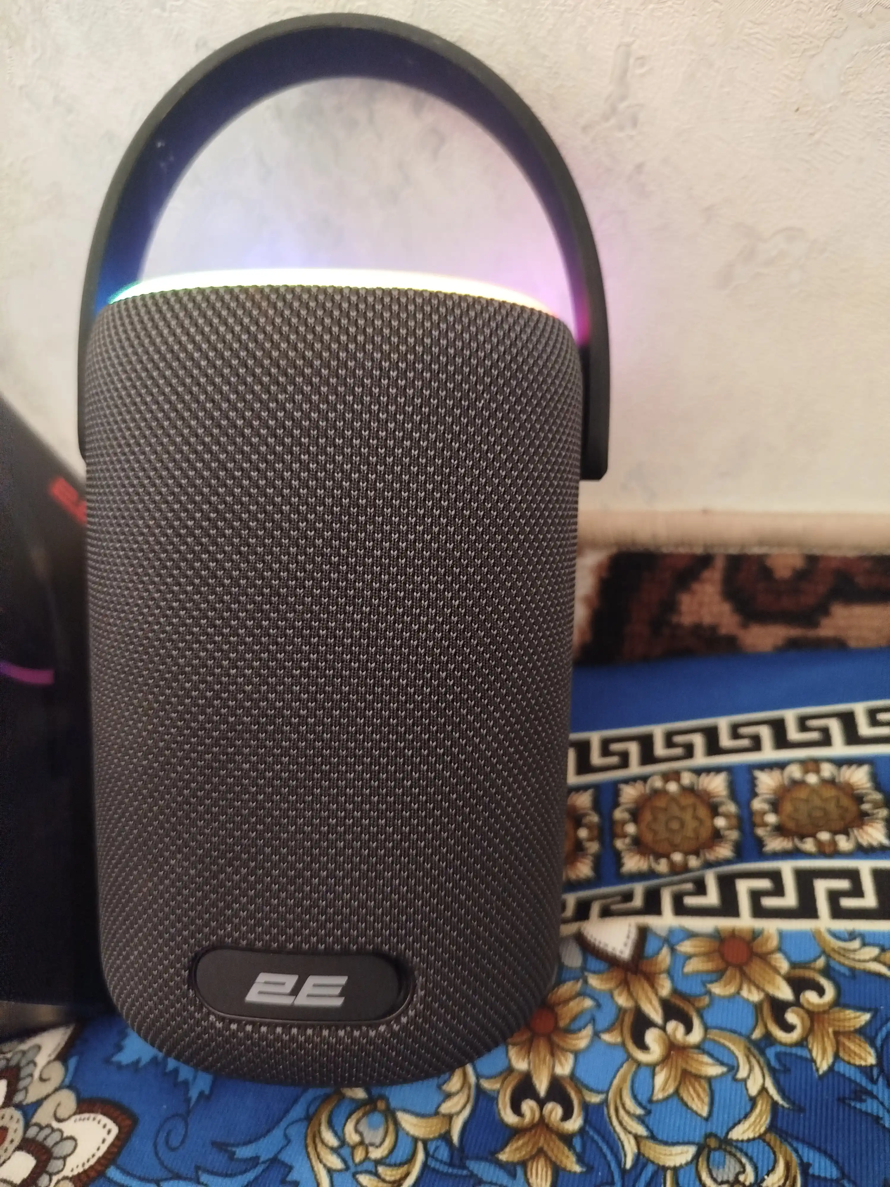 Simsiz portativ kolonka 2E SoundXDrum, 50 Vt, Bluetooth, RGB, Black, 2E-BSSXDWBK