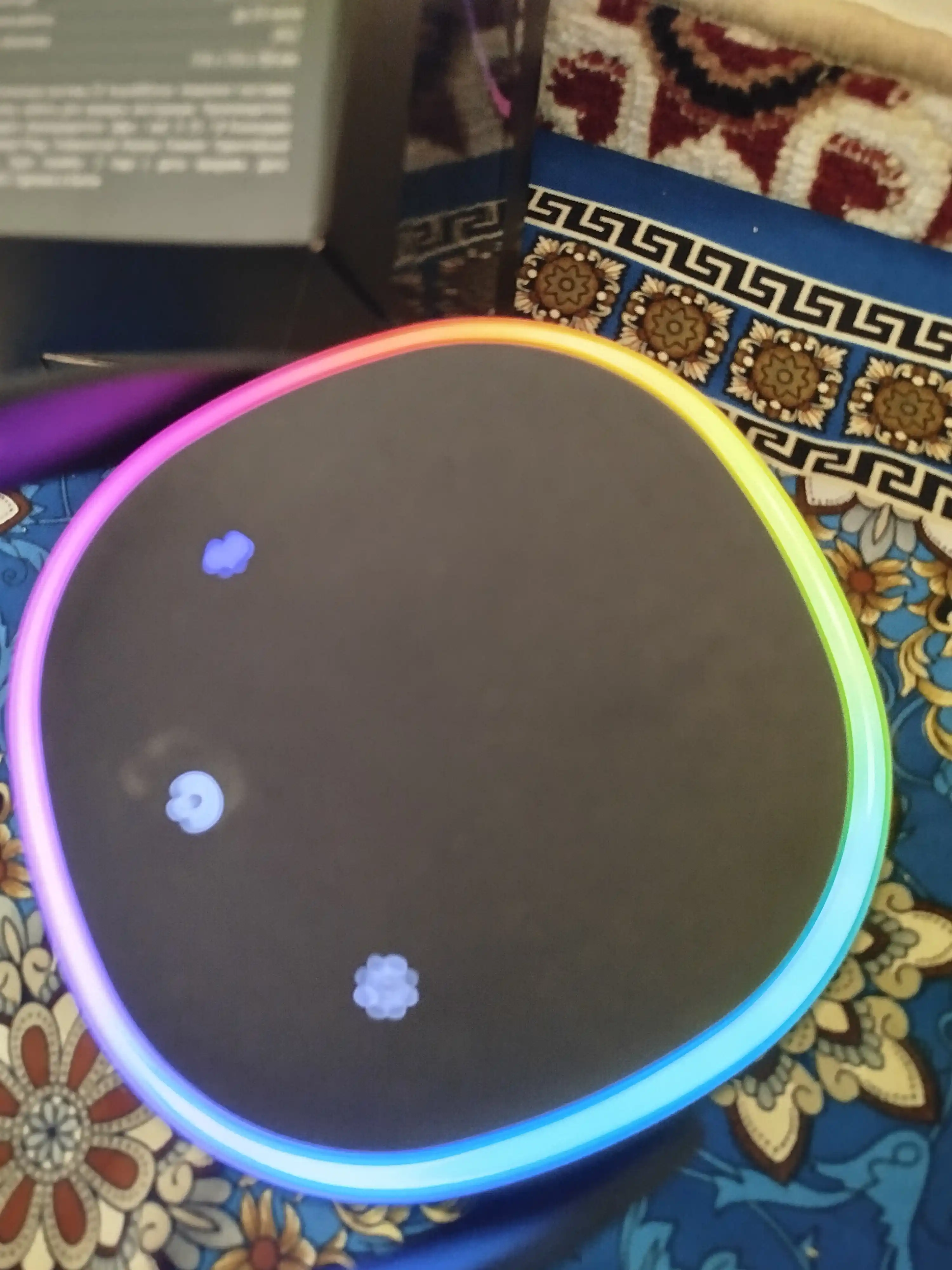 Simsiz portativ kolonka 2E SoundXDrum, 50 Vt, Bluetooth, RGB, Black, 2E-BSSXDWBK