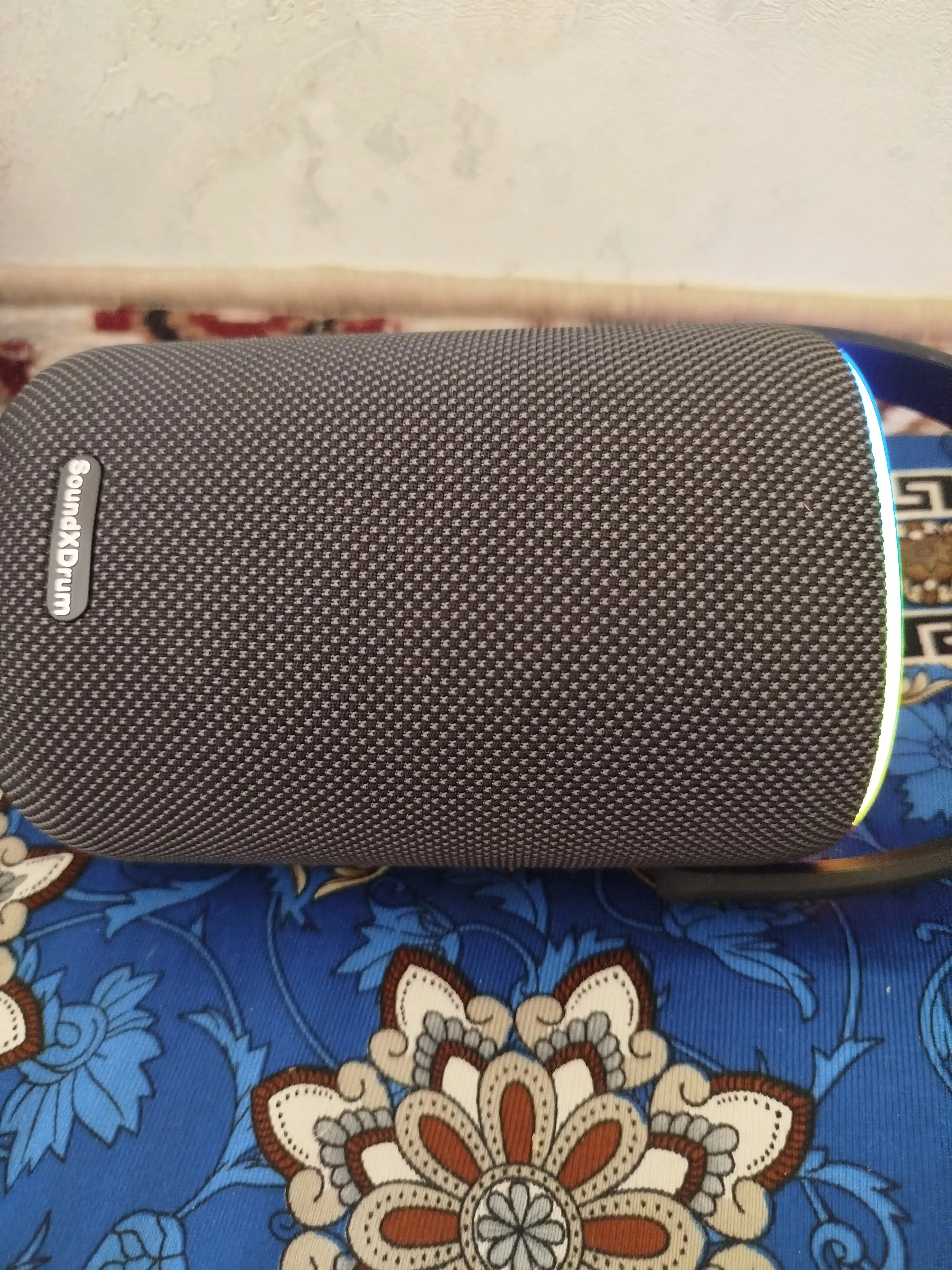 Simsiz portativ kolonka 2E SoundXDrum, 50 Vt, Bluetooth, RGB, Black, 2E-BSSXDWBK