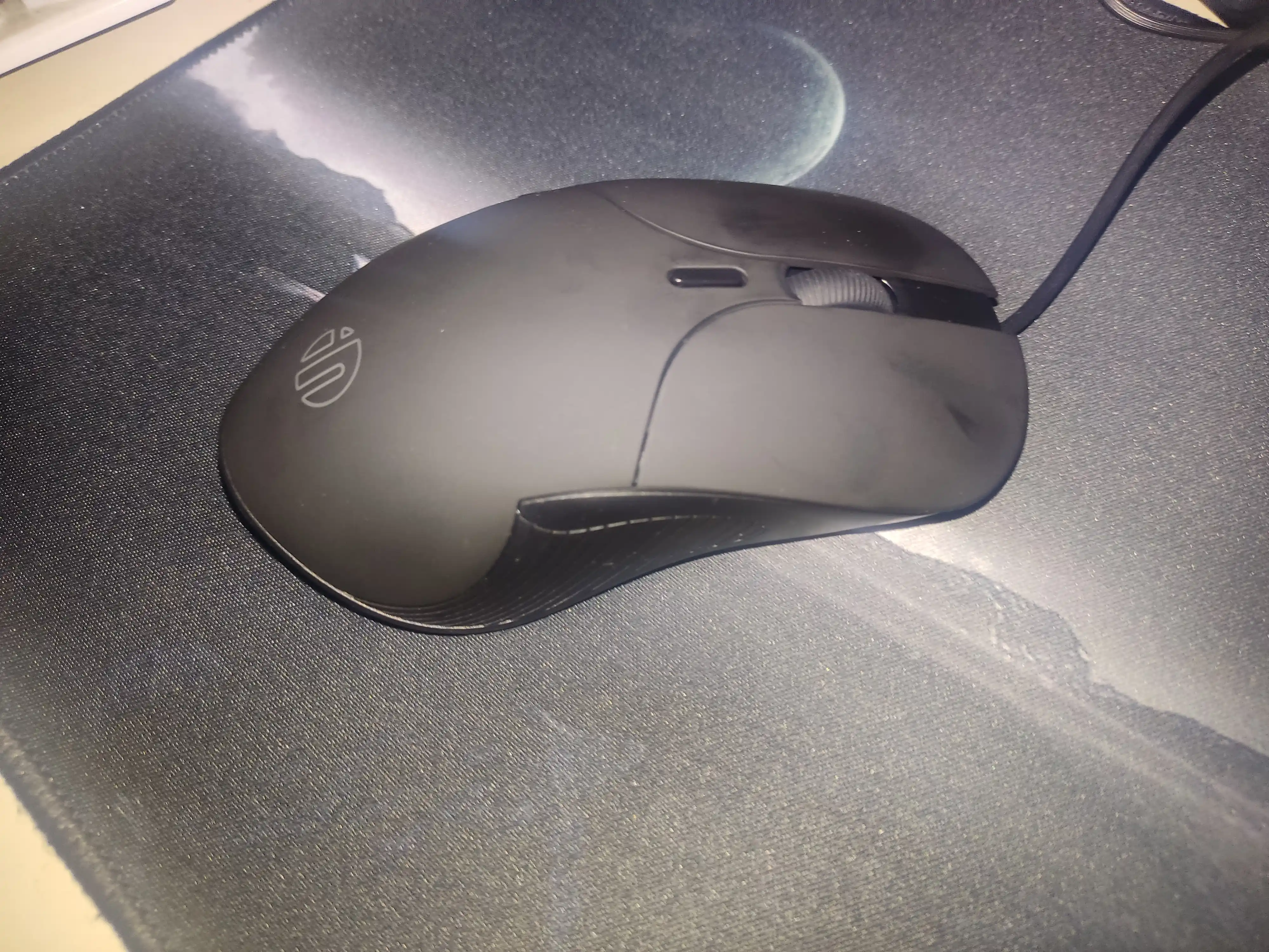 O‘yin sichqonchasi, simli, shovqinsiz va RGB yoritgichli, optik sensor, 12800 DPI