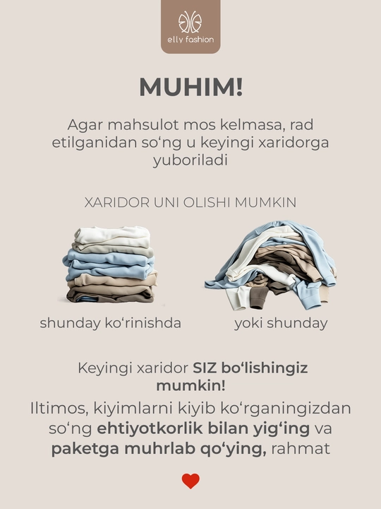 Ayollar trikotaj kostyumi – ikki qismli - EllyFashion