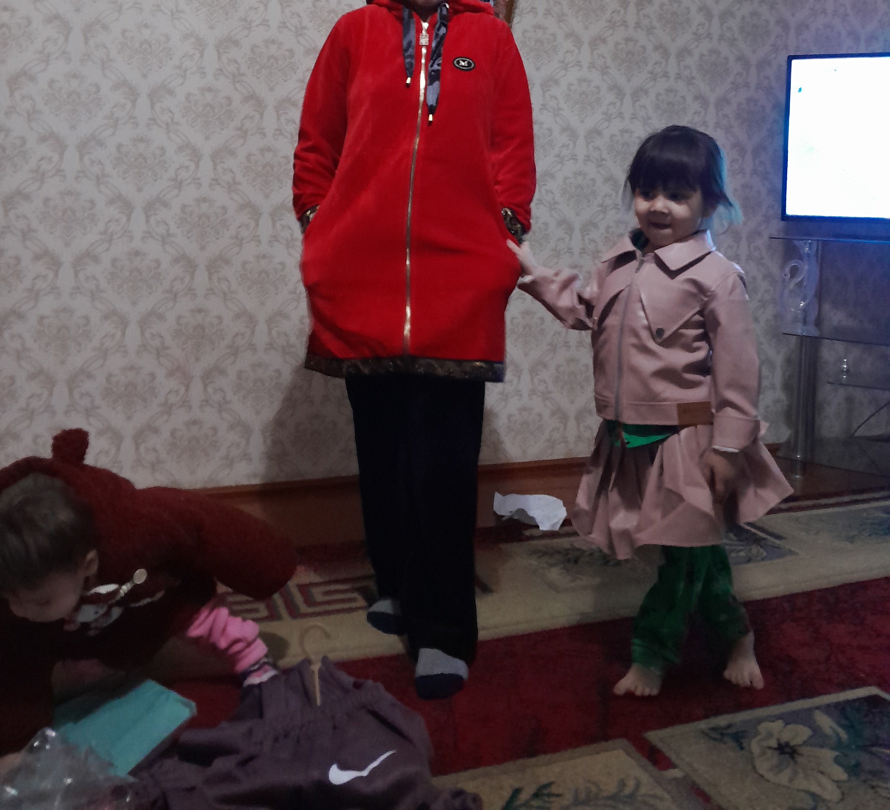 Velyurli xalat shimi bilan