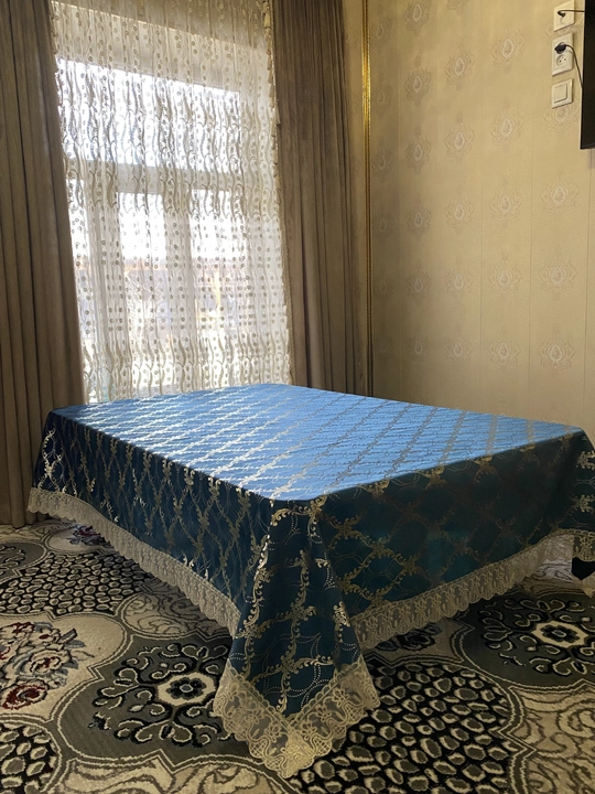 Скатерть для кухни и гостиницы из велюровой ткани - 