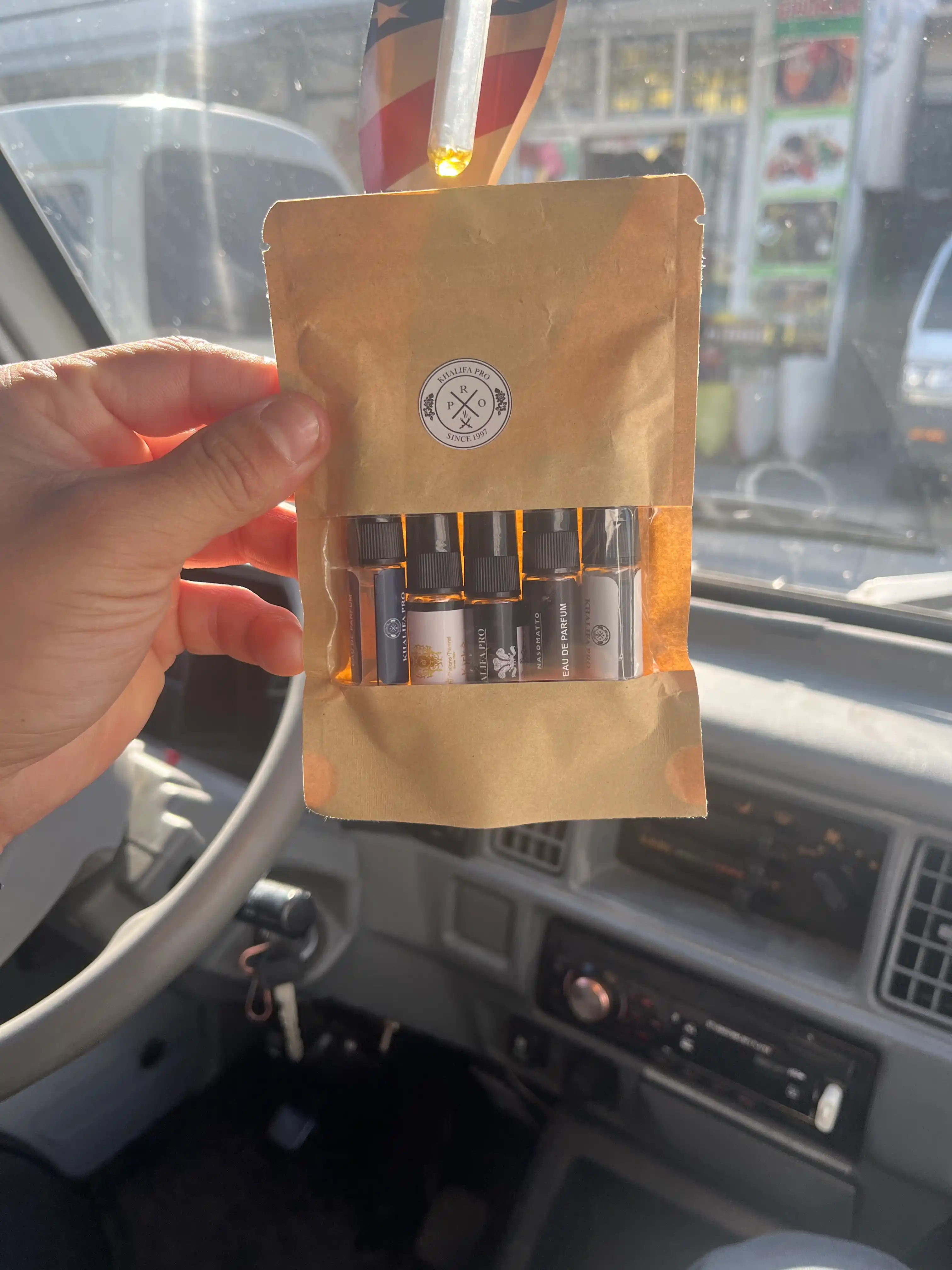 Erkaklar uchun sovg'a: atirlar to'plami 5 tasi 1 da — Ganymede, Black Afgano, Creed, 10 ml