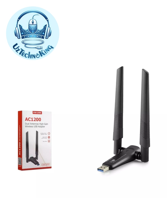 Вай-фай адаптер Pix LINK UAC20, ac1200, 5GHz, 867Mbps, 2.4 GHz, 300Mbps adapter 