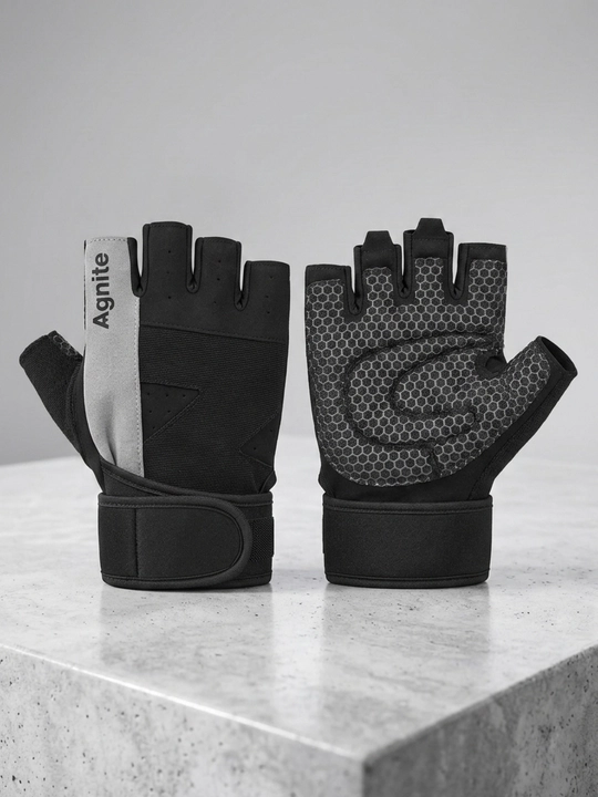 Спортивные перчатки GREY Agnite Deli ER352, размер L