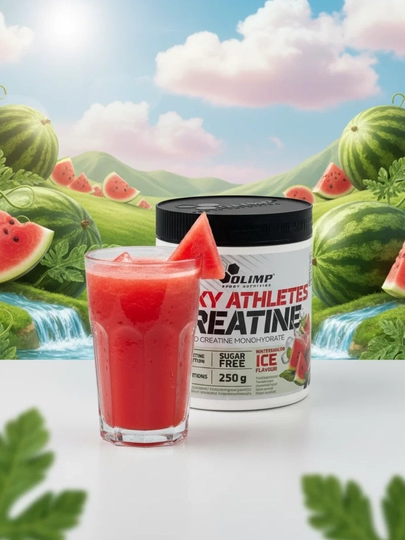 Olimp Rocky Athlete Creatine 250 г, вкус Арбуз